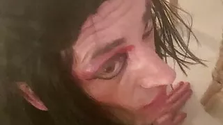 Lea the bitch kept on a leash and trained as I deserve