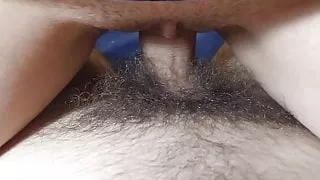 HOME VIDEO – FUCKING MY WIFE’S HAIRY PUSSY