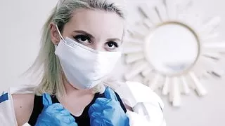 Squirting Woman's First Date During Corona Virus