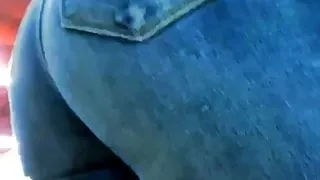 Slutty Crossdressing Sissy High waisted Jeans