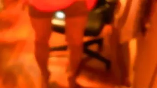 sissy fag dancing in new dress