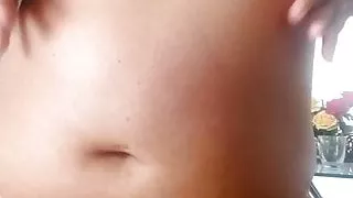 Masturbation with table