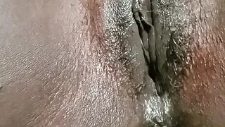 Fingering a black whore