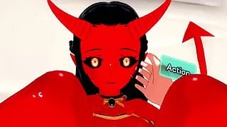 POV Demonic Waifu Wants My Cum VR