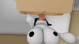 Guy Fucks A Slutty Monster Puppet      Roblox Porn Animation