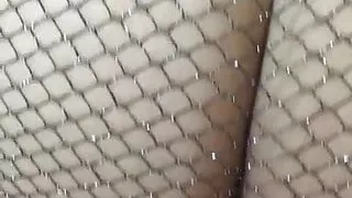 Doggystyle with ripped tights