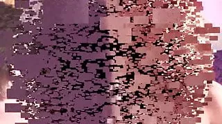 Giant princess Helena face slapping Mr. Tiny