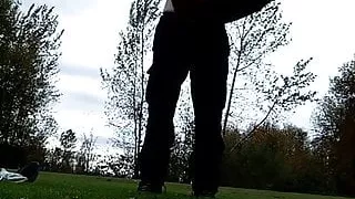 Caught on the golf course