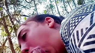 Super sloppy deepthroat blowjob