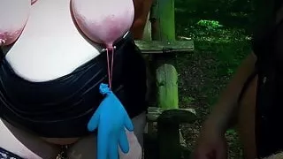 Photo trailer, German SlaveNo6 tormented at the high seat