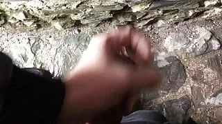 Straighter friend wank me in the Wales Castle