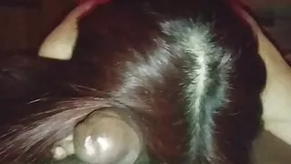 Chinese whore refuses to get recorded sucking my dick.