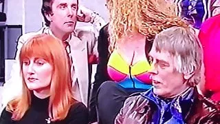 Huge tits on talk show