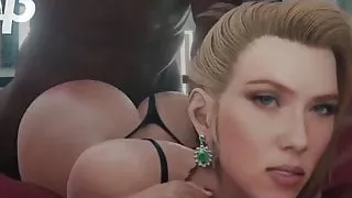 Scarlett Johansson as Scarlet of Final Fantasy VII