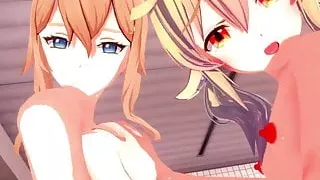 Jean Teaches Klee A Horny Lesson About Pussy -GENSHIN IMPACT