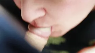 Kaylee Sucking Cock at Adult Theater