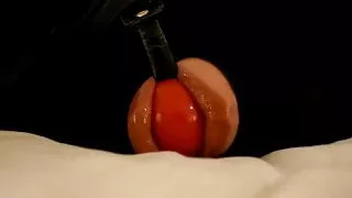 KinkyViolet Stuck in Leather and Gagged