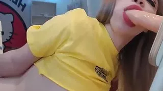 I Love Sucking Toy Cocks while Handcuffed