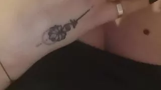 bbw British milf sucking fingers