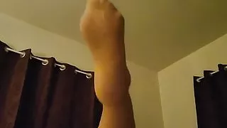 Fod, Ladyboy, Lingerie, Strømpebukser, Strømper, Vintage