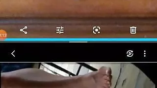 Lusy cum tribute to her legs and feet