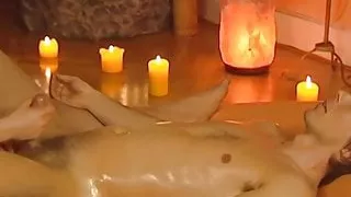 Stroking And Relaxing Handjob Massage – Couple