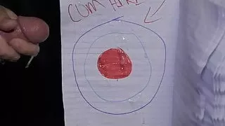 Cumshot Target Practice