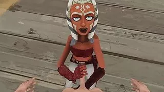 Ahsoka sucks your dick