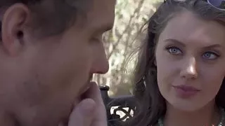 Small tits stepdaughter Elena Koshka pussy stretched hard mi