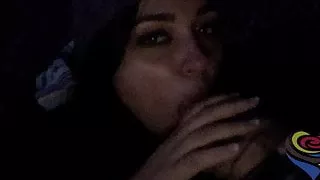 Rex Cums All Over Zoey’s Face Outdoors