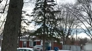 Quick sexy black camel toe and booty leggings