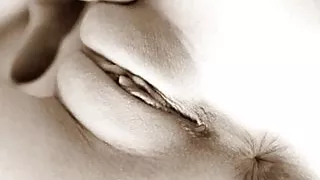 Secretly Aroused in Retro Monochrome 3185