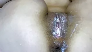 Stuffed a bottle of yogurt in my pussy