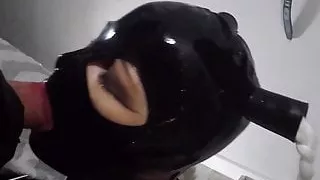 A-CAT Hot Latex POV Blowjob