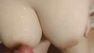 Cum on tits