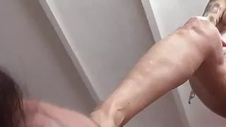 German mature lady foot gagging poor victim Bobby