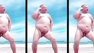 Beach Chub Hand Free Country Daddy Cums All Over