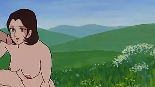 Grendizer parody: Daisuke Umon (Duke Fleed) and Hikaru Makib