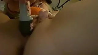 French Pierced Slut Masturbating