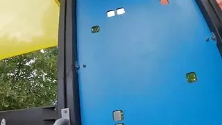 Curvy latina in live show rides cock