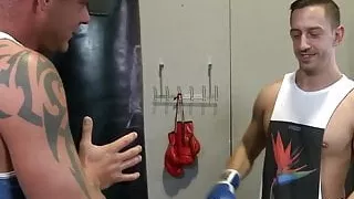 Stud gets booty fucked by big cock