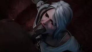 Ciri sucks BBC