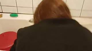 Amateur step mom fucked bathroom