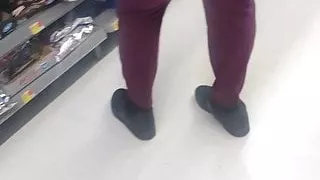 Thick Bbw in Wally World