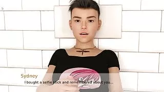 Family Affair Beautifull Shemale Masturbate on Webcam