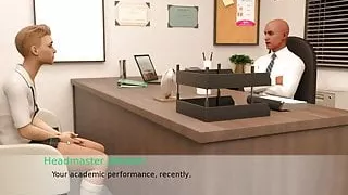 Shemale Gets Fucked by Her Boss in the Office Family Affair