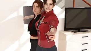 Family Affair Jill gets fucked in Bathroom