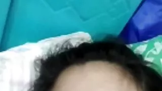 Khiem pinay shows her big boobs and virgin hairy pussy