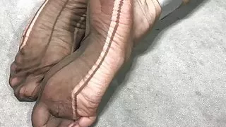 Tvrachel ff stocking feet soles toes