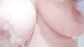 Boobs tease selfie video